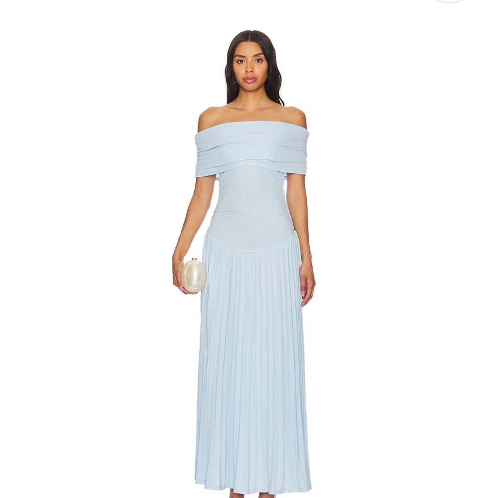 Fields of dreams off the shoulder dress